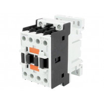 BF1801A024; Contactor: 3-pole; NO x3; Auxiliary contacts: NC; 24VAC; 18A; DIN; LOVATO ELECTRIC