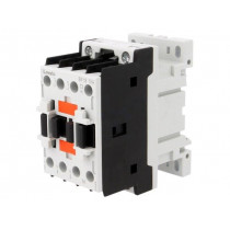 BF1810A024; Contactor: 3-pole; NO x3; Auxiliary contacts: NO; 24VAC; 18A; DIN; LOVATO ELECTRIC