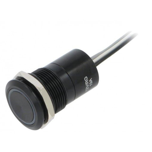 MC19LCBRG; Switch: capacitive; Pos: 2; SPST-NC; 0.01A/12VDC; IP68; ON-OFF; 20mΩ; BULGIN
