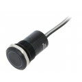 MC19LOBGR; Switch: capacitive; Pos: 2; SPST-NO; 0.01A/12VDC; IP68; OFF-ON; 20mΩ; BULGIN