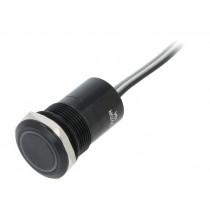 MC19LOBGR; Switch: capacitive; Pos: 2; SPST-NO; 0.01A/12VDC; IP68; OFF-ON; 20mΩ; BULGIN