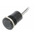MC22LCBGR; Switch: capacitive; Pos: 2; SPST-NC; 0.01A/12VDC; IP68; ON-OFF; 20mΩ; BULGIN