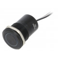 MC22LCBRG; Switch: capacitive; Pos: 2; SPST-NC; 0.01A/12VDC; IP68; ON-OFF; 20mΩ; BULGIN