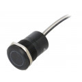 MC22LOBGR; Switch: capacitive; Pos: 2; SPST-NO; 0.01A/12VDC; IP68; OFF-ON; 20mΩ; BULGIN