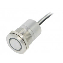 MC22LOSGR; Switch: capacitive; Pos: 2; SPST-NO; 0.01A/12VDC; IP68; OFF-ON; 20mΩ; BULGIN