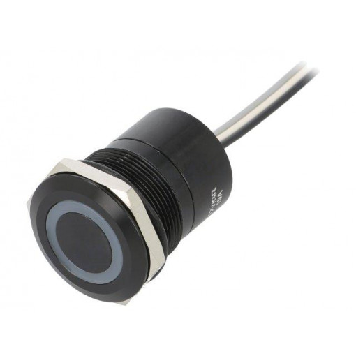 MC25LOBGR; Switch: capacitive; Pos: 2; SPST-NO; 0.01A/12VDC; IP68; OFF-ON; 20mΩ; BULGIN