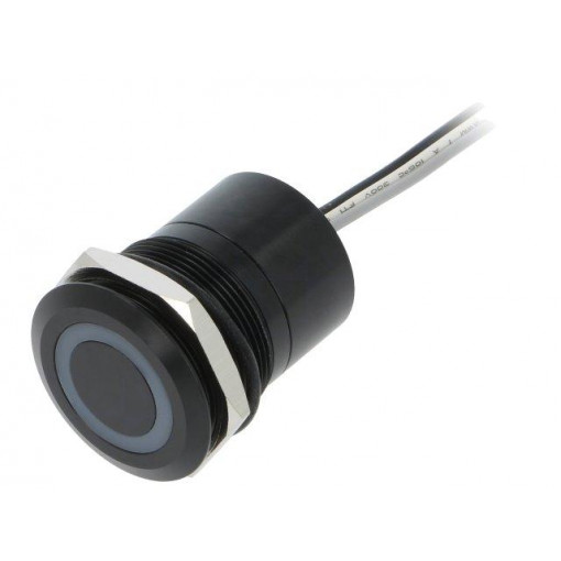 MC25LOBRG; Switch: capacitive; Pos: 2; SPST-NO; 0.01A/12VDC; IP68; OFF-ON; 20mΩ; BULGIN