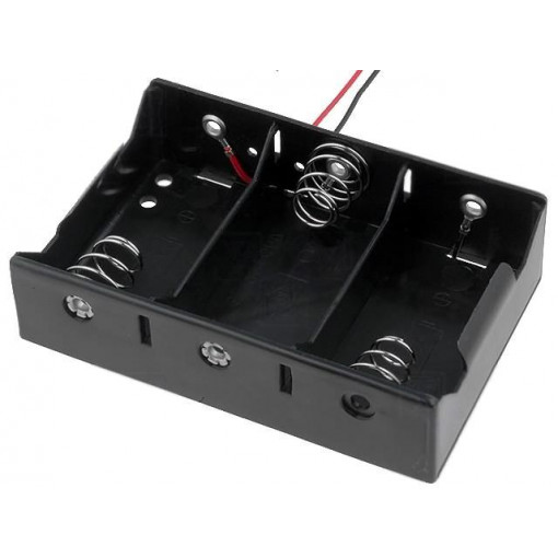 BH-131A; Holder; Leads: cables; Size: D,R20; Batt.no: 3; 150mm; COMF BH-131A; Holder; Leads: cables; Size: D,R20; Batt.no: 3; 150mm; COMF