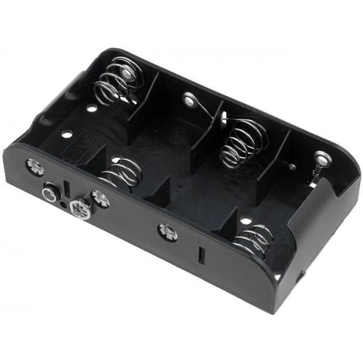 BH-243B; Holder; Leads: 6F22 type; Size: C,R14; Batt.no: 4; Colour: black; COMF BH-243B; Holder; Leads: 6F22 type; Size: C,R14; Batt.no: 4; Colour: black; COMF
