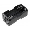 BH-343-2B; Holder; Leads: 6F22 type; Size: AA,R6; Batt.no: 4; Colour: black; COMF
