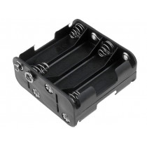 BH-383B; Holder; Leads: 6F22 type; Size: AA,R6; Batt.no: 8; Colour: black; COMF