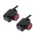 BH20M-TDT; Sensor: photoelectric; Range: 0÷20m; NPN / PNP; DARK-ON,LIGHT-ON; AUTONICS