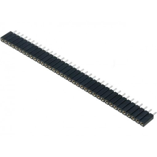 115-1-036-0-MTF-XS0; Socket; pin strips; female; PIN: 36; straight; 2.54mm; THT; 1x36; MPE GARRY 115-1-036-0-MTF-XS0; Socket; pin strips; female; PIN: 36; straight; 2.54mm; THT; 1x36; MPE GARRY
