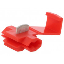 BM 00110; Quick splice; IDC; 0.25÷1mm2; 22AWG÷18AWG; for cable; red; 90°C; BM GROUP