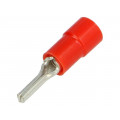 BM 00151; Wire pin terminal; Ø: 1.8mm; 0.25÷1.5mm2; crimped; for cable; red; BM GROUP