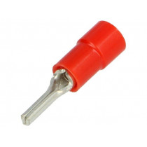 BM 00151; Wire pin terminal; Ø: 1.8mm; 0.25÷1.5mm2; crimped; for cable; red; BM GROUP