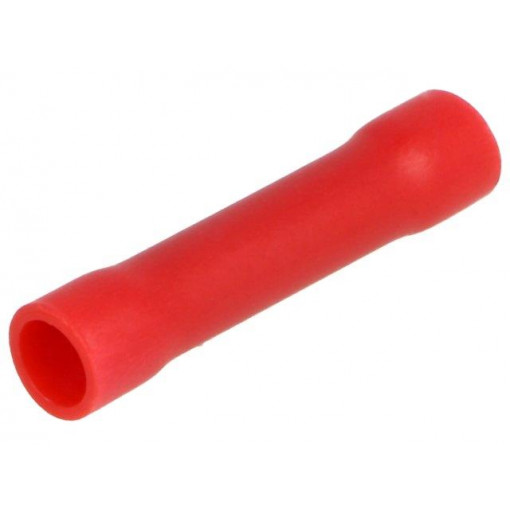 BM 00160; Butt splice; insulated; copper; Insulation: PVC; 0.25÷1.5mm2; BM GROUP