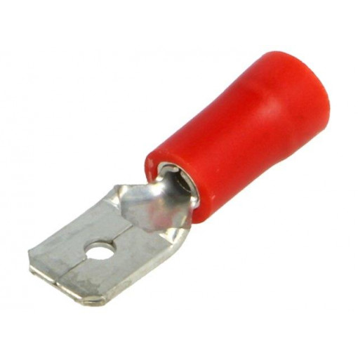 BM 00180; Terminal: flat; 6.3mm; 0.8mm; male; 0.25÷1.5mm2; crimped; for cable; BM GROUP