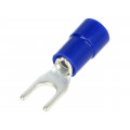 BM 00220; Fork terminal; M4; Ø: 4.2mm; 1.5÷2.5mm2; crimped; for cable; tinned; BM GROUP