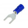 BM 00226; Fork terminal; M5; Ø: 5.2mm; 1.5÷2.5mm2; crimped; for cable; tinned; BM GROUP