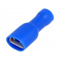 BM 00291; Terminal: flat; 6.3mm; 0.8mm; female; 1.5÷2.5mm2; crimped; tinned; BM GROUP BM 00291; Terminal: flat; 6.3mm; 0.8mm; female; 1.5÷2.5mm2; crimped; tinned; BM GROUP