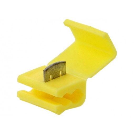 BM 00310; Quick splice; IDC; 4÷6mm2; 12AWG÷10AWG; for cable; yellow; 90°C; BM GROUP