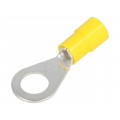 BM 00337; Ring terminal; M8; Ø: 8.2mm; 4÷6mm2; crimped; for cable; insulated; BM GROUP