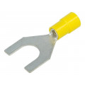 BM 00344; Fork terminal; M10; Ø: 10.5mm; 4÷6mm2; crimped; for cable; tinned; BM GROUP