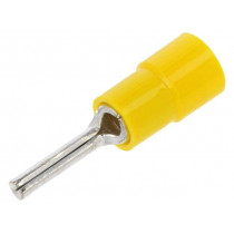BM 00350; Wire pin terminal; Ø: 2.6mm; 4÷6mm2; crimped; for cable; insulated; BM GROUP