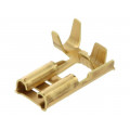 BM 01295; Terminal: flat; 6.3mm; 0.8mm; female; 1.5÷2.5mm2; crimped; brass; BM GROUP