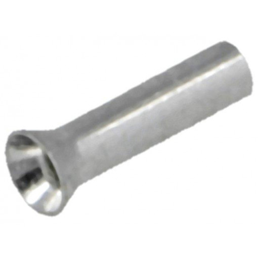 BM 01501; Bootlace ferrule; non-insulated; copper; 0.5mm2; 6mm; tinned; BM GROUP