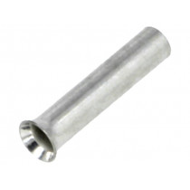 BM 01505; Bootlace ferrule; non-insulated; copper; 1.5mm2; 10mm; tinned; BM GROUP