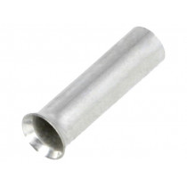 BM 01509; Bootlace ferrule; non-insulated; copper; 4mm2; 12mm; tinned; BM GROUP