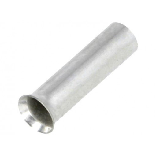 BM 01509; Bootlace ferrule; non-insulated; copper; 4mm2; 12mm; tinned; BM GROUP