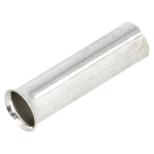 BM 01511; Bootlace ferrule; non-insulated; copper; 6mm2; 15mm; tinned; BM GROUP