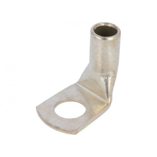 BM 015379; Ring tube terminal; M8; 16mm2; crimped; for cable; angled 90°; BM GROUP