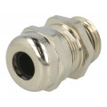 2509; Cable gland; PG9; IP68; Mat: brass; Body plating: nickel; BM GROUP