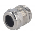 2521; Cable gland; PG21; IP68; Mat: brass; Body plating: nickel; BM GROUP