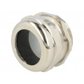2550; Cable gland; M50; IP68; Mat: brass; Body plating: nickel; BM GROUP