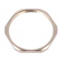 2705; Nut; PG48; brass; nickel; 65mm; Thread: PG; BM GROUP