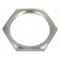 2732; Nut; M32; brass; nickel; 37mm; Thread: metric; Pitch: 1,5; BM GROUP