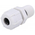 BM4007L; Cable gland; with long thread; PG7; IP68; Mat: polyamide; grey; BM GROUP