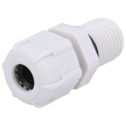 BM4007L; Cable gland; with long thread; PG7; IP68; Mat: polyamide; grey; BM GROUP