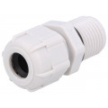 BM4009L; Cable gland; with long thread; PG9; IP68; Mat: polyamide; grey; BM GROUP