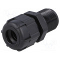 BM4009LN; Cable gland; with long thread; PG9; IP68; Mat: polyamide; black; BM GROUP