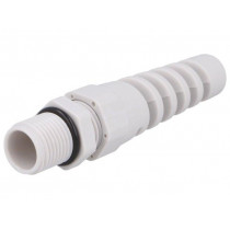 BM4009S; Cable gland; with strain relief; PG9; IP68; Mat: polyamide; grey; BM GROUP