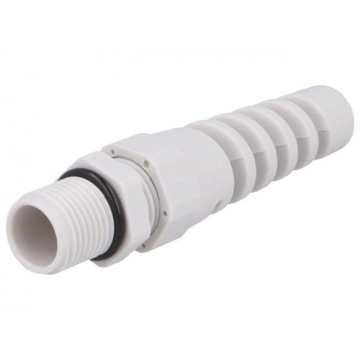 BM4009S; Cable gland; with strain relief; PG9; IP68; Mat: polyamide; grey; BM GROUP