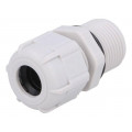 BM4011L; Cable gland; with long thread; PG11; IP68; Mat: polyamide; grey; BM GROUP