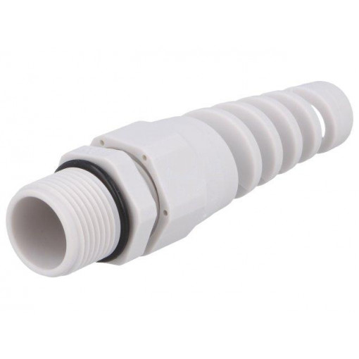 BM4011S; Cable gland; with strain relief; PG11; IP68; Mat: polyamide; grey; BM GROUP