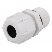 BM4013L; Cable gland; with long thread; PG13,5; IP68; Mat: polyamide; grey; BM GROUP